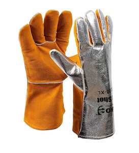 Esko ‘Silverback’ Aluminized Leather Welding Glove Size- XL Duroweld