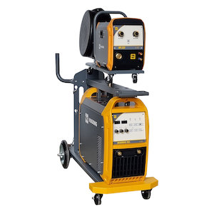 Welding Machines: Hugong INVERMIG 350III with Trolley Duroweld