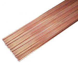 Red Nickel Silver Tinning Rod 2.4mm- SOLD PER KG Duroweld