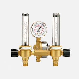 Argon Regulator Twin Flowmeter Duroweld