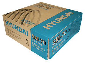 Hyundai SM70 Solid Mig Wire Duroweld