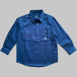 Clothing: Dusty Kids - WORK SHIRT - DARK NAVY