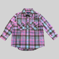 Dusty Kids - FLANNEL - PINK