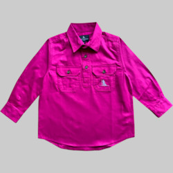 Clothing: Dusty Kids - WORK SHIRT - PINK