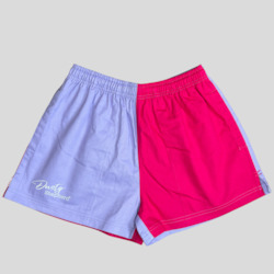 Clothing: Work Shorts - Lilac and Pink