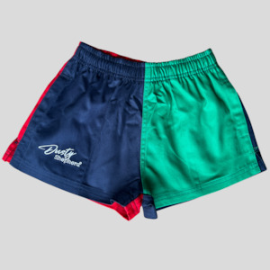 Children's Short - Navy, Green, Red