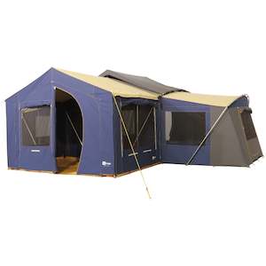 Family Tents Canvas: Homestead Deluxe + Sunroom Package