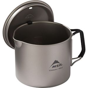 Cookware: MSR Titan Kettle 900ml