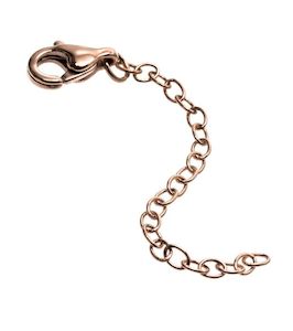 Extended Chain 5 cm Rose Gold