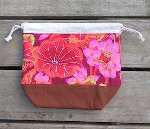 Project Bag - Kaffe Fassett Red