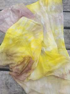 Play Silk/Silk Scarf - Large Yellow