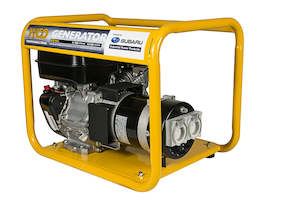 Plant and equipment hiring or leasing without operator: Generator 4.1KVA petrol