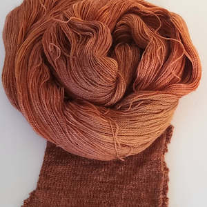 Yarn: BFL/Silk Lace - Spice market