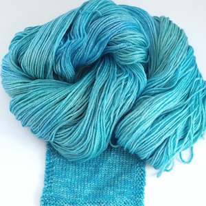 Yarn: Merino/Bamboo/Silk 4 ply - Mermaid