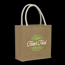 Monza Starch Jute Tote Bag Dynamic Gift NZ - Promotional Gifts at Factory Direct Prices