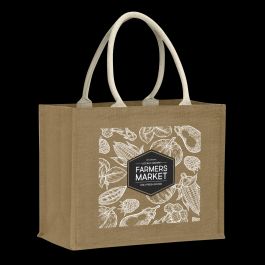 Torino Starch Jute Tote Bag Dynamic Gift NZ - Promotional Gifts at Factory Direct Prices