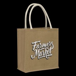 Lanza Starch Jute Tote Bag Dynamic Gift NZ - Promotional Gifts at Factory Direct Prices