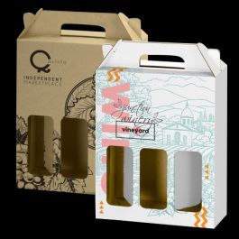 Wine Carry Pack - Triple Dynamic Gift NZ - Promotional Gifts at Factory Direct Prices