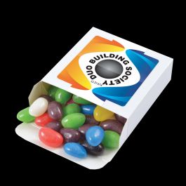 Assorted Colour Jelly Beans in 50g Box Dynamic Gift NZ - Promotional Gifts at Fa…