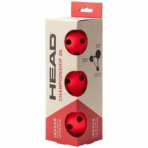 Sportsgear: Head Championship 26 Indoor Pickleball Ball - 3 Pack