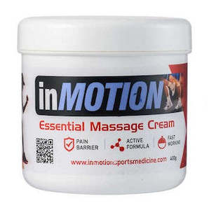 First Aid: Essential Massage Cream