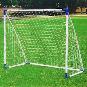 Outdoor Play Adjustable Soccer Goal - 2 Goals in 1!