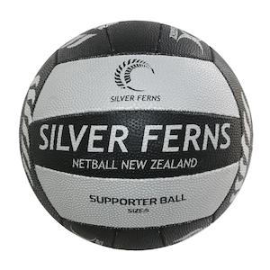 Netball: Gilbert Silver Ferns Supporter Netball - sz5