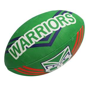 NRL Warriors Supporter Rugby Ball - 2 Sizes Available