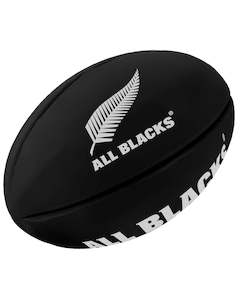 All Blacks Oval Bounce Ball Black - 120mm