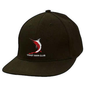 Coast Swim Club Flat Peaked Snap Back Cap