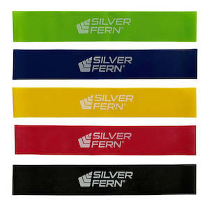 Strength Resistance: Silver Fern Resistance Bands - Mini