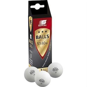 Sunflex ITFF Table Tennis Balls - 3 Pack