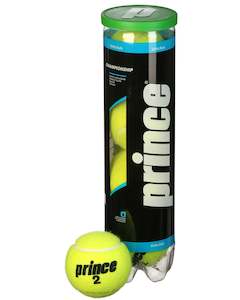 Tennis: Prince Championship Extra Duty Tennis Ball – Tube of 4