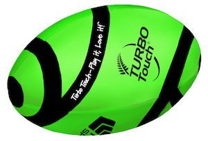 Silver Fern Turbo Touch Ball - Green