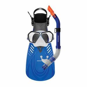 Mirage Fiji Adult Mask, Snorkel & Fin Set