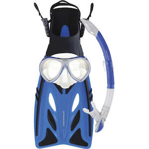 Sportsgear: Mirage Crystal Junior Mask, Snorkel & Fin Set