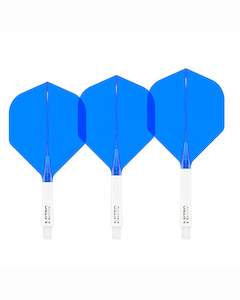 Red Dragon Nitro Flite - White Shaft and Blue Flight