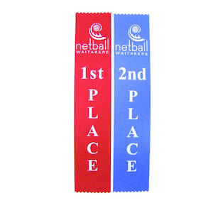 Trophies: Customised Ribbons