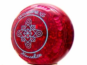 Henselite Dreamline XG Ruby Rich Lawn Bowls Set