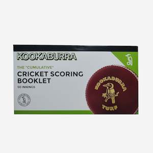 KOOKABURRA 50 INNINGS SCOREBOOK