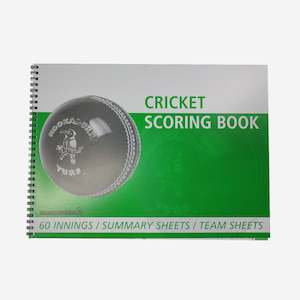 Cricket: KOOKABURRA 60 INNINGS SCOREBOOK