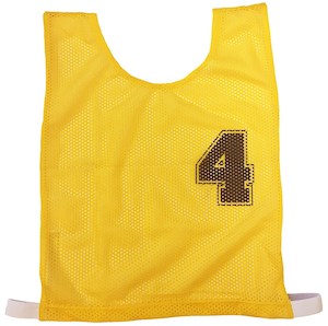 Teamwear Bibs: Basketball Numbered Bib Set - XXL