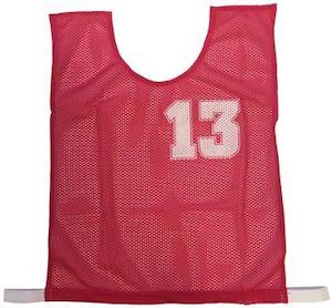 Basketball Numbered Bib Set - Large