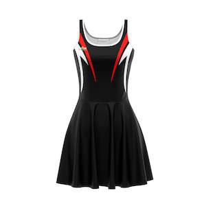 OneVOne Netball Bodysuit Dress - Drill