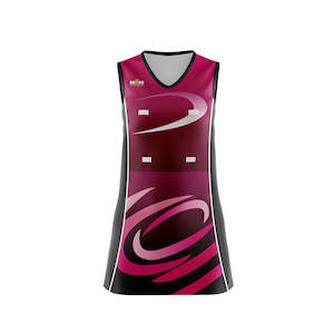 Teamwear Dresses: OneVOne Netball Dress - Galaxy