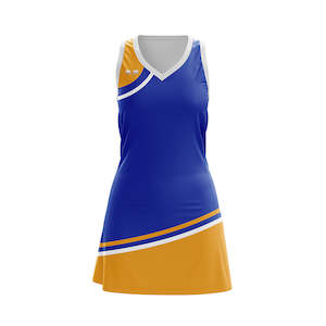 Teamwear Dresses: OneVOne 'Rebel' A-Line Netball Dress - Girls