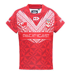 Clothing wholesaling: 2024 Tonga Rugby League Toddler Replica Home Jersey