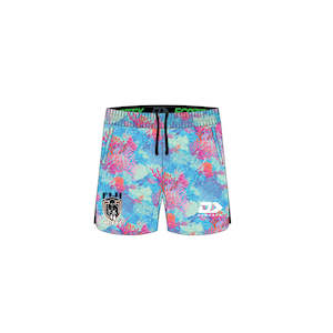 Clothing wholesaling: 2024 Fiji Bati Rugby League Mens Coral Gym Shorts