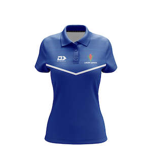 Clothing wholesaling: 2021 Lakapi Samoa Ladies Media Polo - Blue