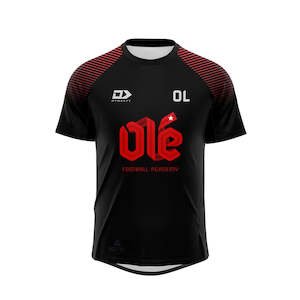 Clothing wholesaling: Olé Football Academy Junior Sublimated International Jersey